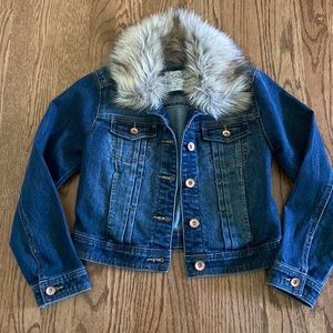 Justice Jean Jacket Size 10
